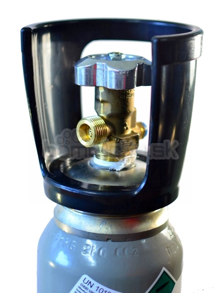 Obrázok 2 - Fľaša CO2, 2 kg, závit    W 21,8x1/14”